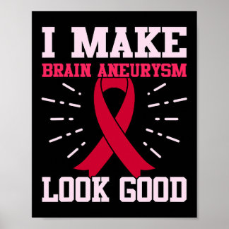 Poster Aneurysme cérébral apparence bonne conscience Mois