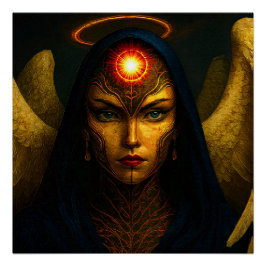 Poster Ange céleste