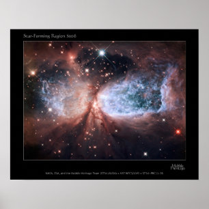 Poster Ange de neige céleste