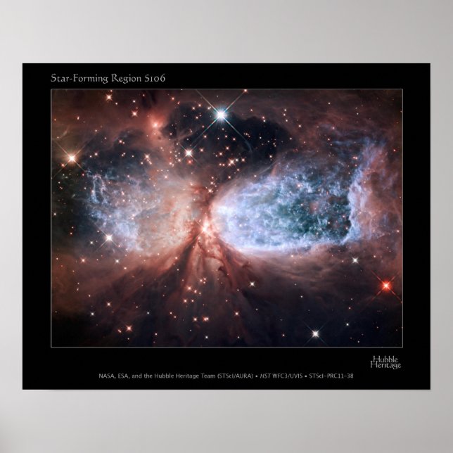 Poster Ange de neige céleste (Devant)