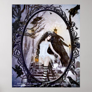 Poster Ange d'hiver