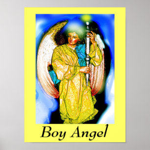Poster Ange garçon