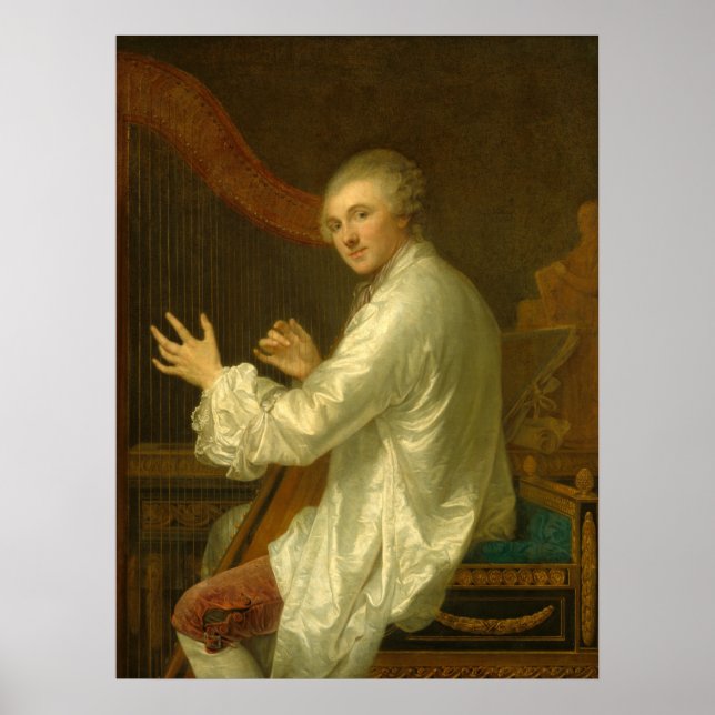 Poster Ange Laurent - Jean-Baptiste Greuze (Devant)