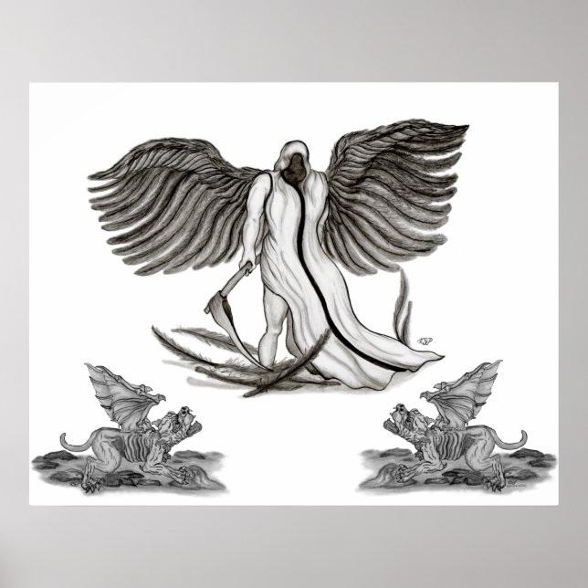 Poster Ange Uriel (Devant)