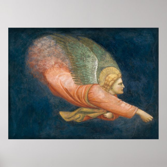 Poster Ange volant (suiveur Giotto) CC1122 Renaissance (Devant)