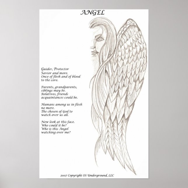Poster Angel (Devant)