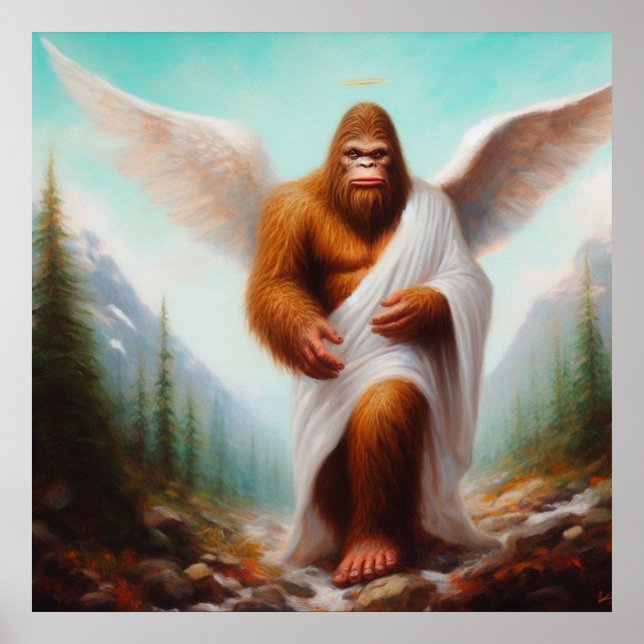 Poster Angel de Bigfoot (Devant)