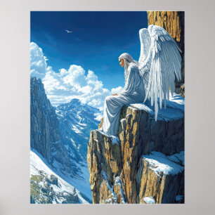 Poster Angel de montagne