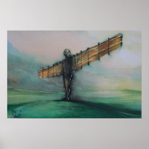 Poster Angel du Nord Imprimer