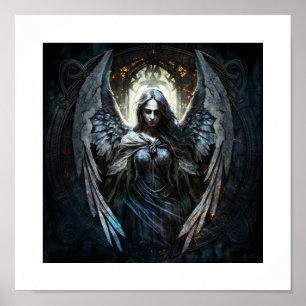 Poster Angel foncé