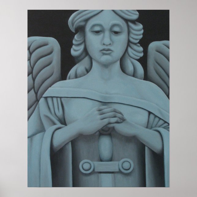 Poster Angel Gardien au travail (Devant)