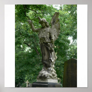 Poster Angel Gravestone