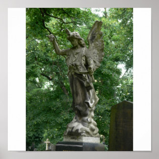 Poster Angel Gravestone