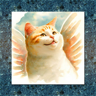 Poster Angelica Le Chat Ange Céleste