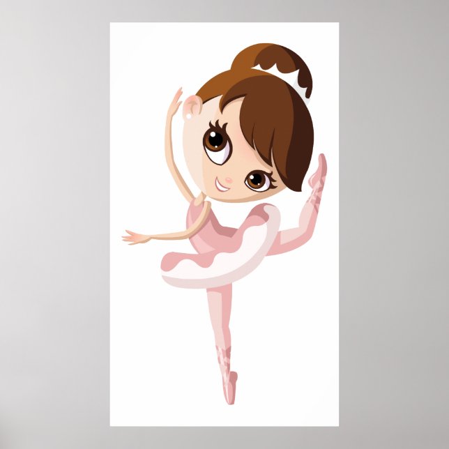 Poster Angelina la Ballerina (Devant)