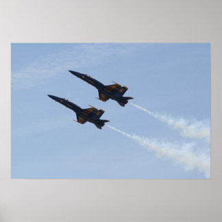 Poster Angels bleus FA-18