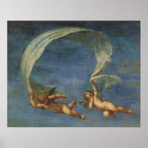 Poster Angels Détail d'Adonis sous la direction de Cupido