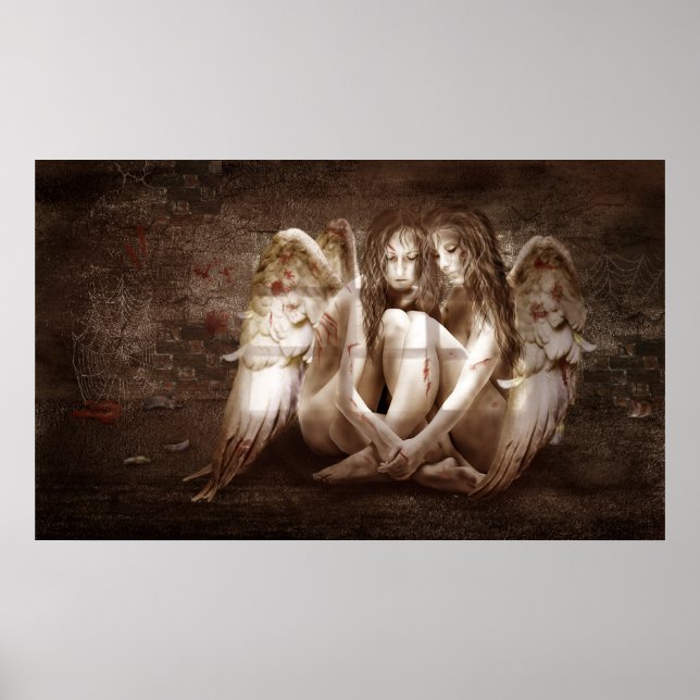 Poster "Anges" (Devant)