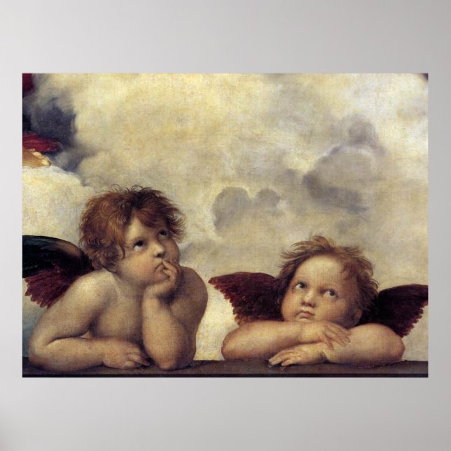 Poster Anges de Raphaël (Devant)