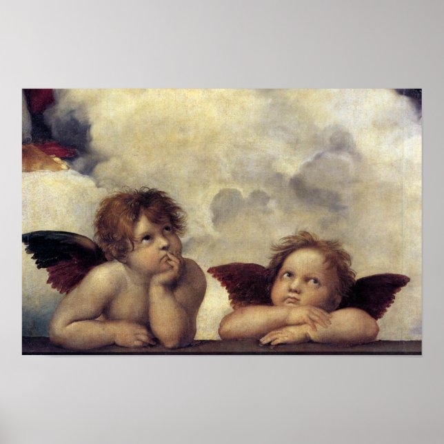 Poster Anges de Raphaël (Devant)