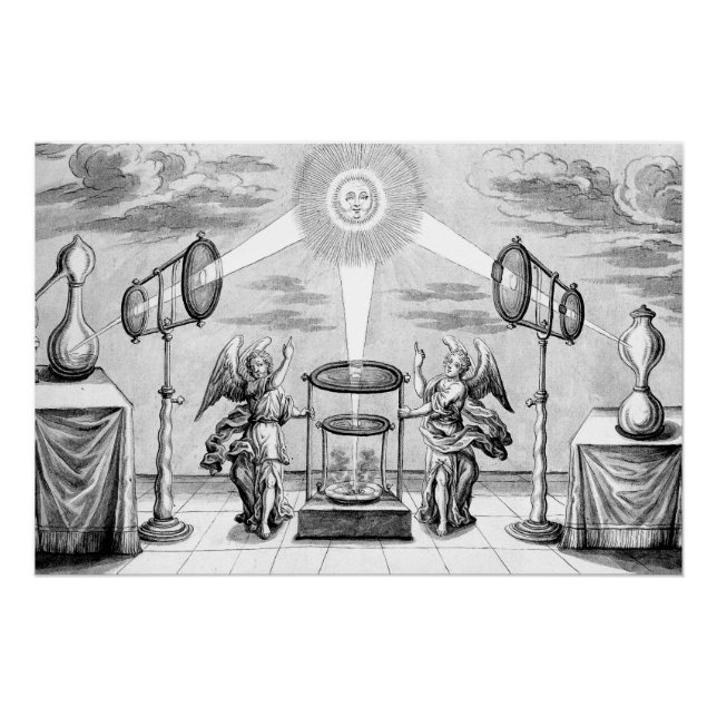 Poster Anges divins de l'Alchimie (Devant)