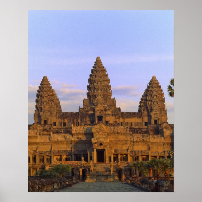 Poster Angkor Vat, Cambodge (Devant)