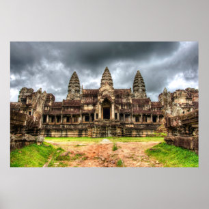 Poster Angkor Vat Cambodge