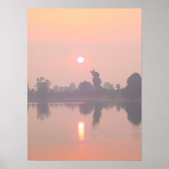 Poster "Angkor Wat Sunset" (Devant)