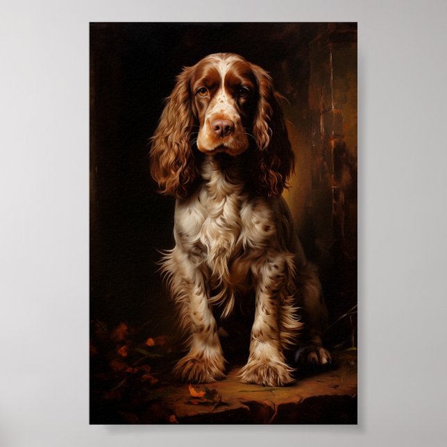Poster Anglais Cocker Spaniel (Devant)