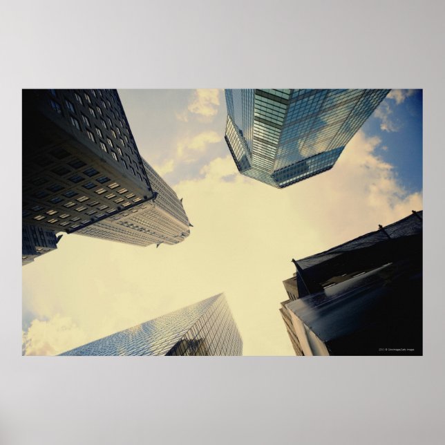 Poster Angle bas du Chrysler Building (Devant)