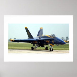 Poster Angle bleu #1