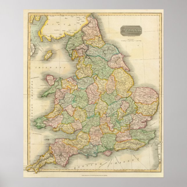 Poster Angleterre (Devant)