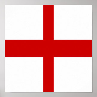 Poster Angleterre Drapeau anglais Pays Pride Home Homelan