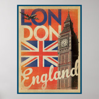 Poster Angleterre, Londres. Angleterre