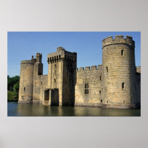 Poster Angleterre, Sussex, Château de Bodiam.