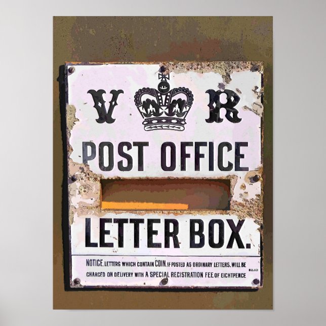 POSTER ANGLETERRE VICTORIENNE (Devant)