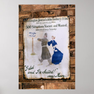 POSTER ANGLETERRE VICTORIENNE
