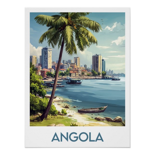 Poster Angola (Vorderseite)