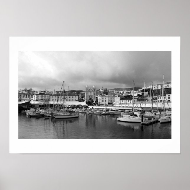 Poster Angra do Heroismo : Terceira, Açores (Devant)