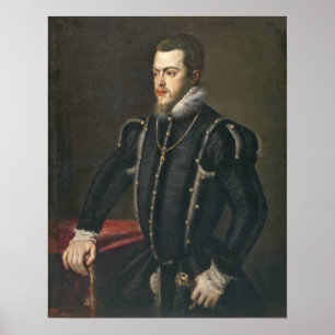Poster Anguissola - Felipe II (Alcázar De Ségovie)