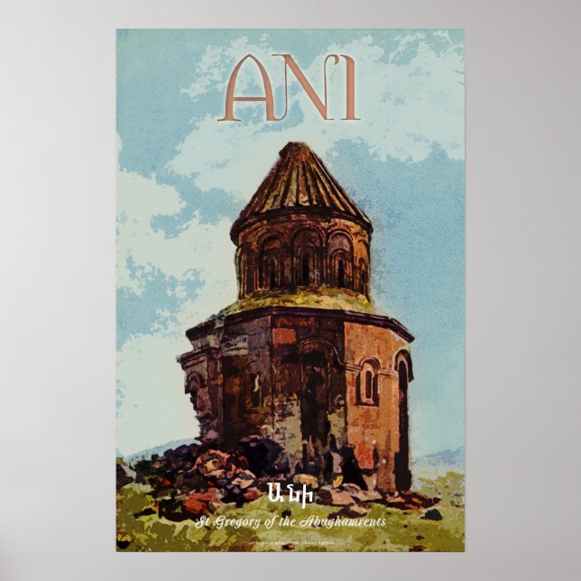 Poster Ani, ancienne ville d'Arménie (Devant)