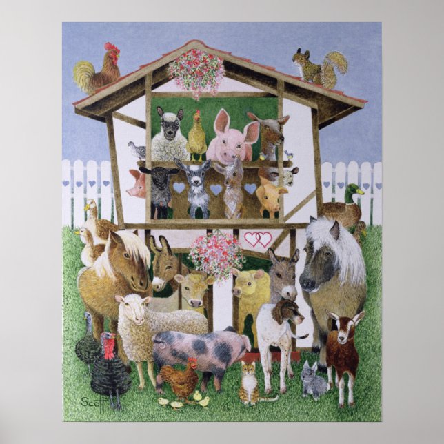Poster Animal Playhouse (Devant)