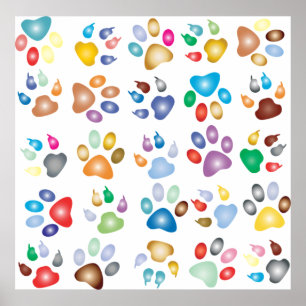 Poster Animal prismatique prismatique