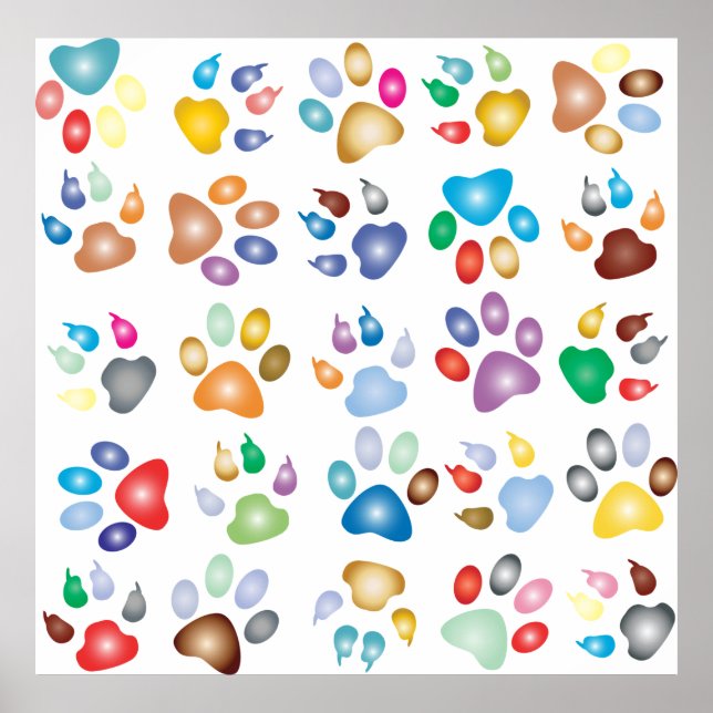 Poster Animal prismatique prismatique (Devant)