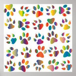 Poster Animal prismatique prismatique