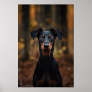 Poster Animaux de compagnie Salon Boutique Allemand Pinsc