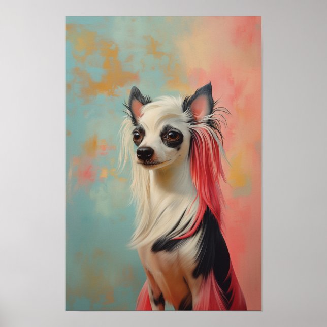 Poster Animaux de compagnie Salon Boutique Chinese Crest  (Devant)