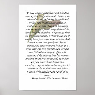 Poster Animaux de la maison la plus éloignée