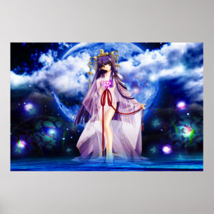 Poster anime de galaxie