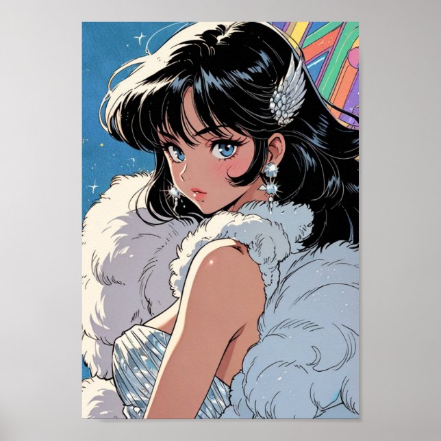 Poster Anime diva (Devant)